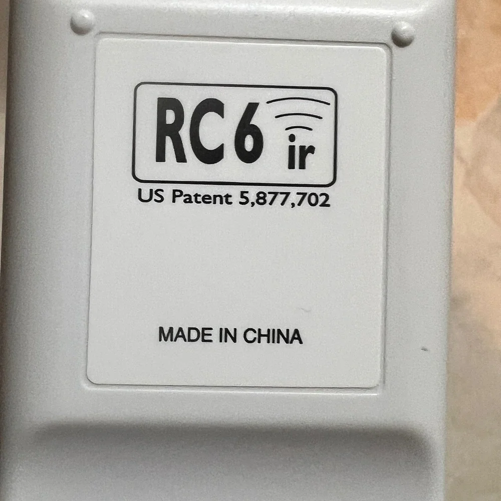Sony RM-MCE20 PC Remote Control White Media Center Controller